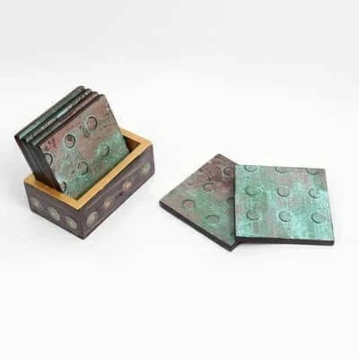 Handcrafted coasters for table décor – Coasters collection by hoWme