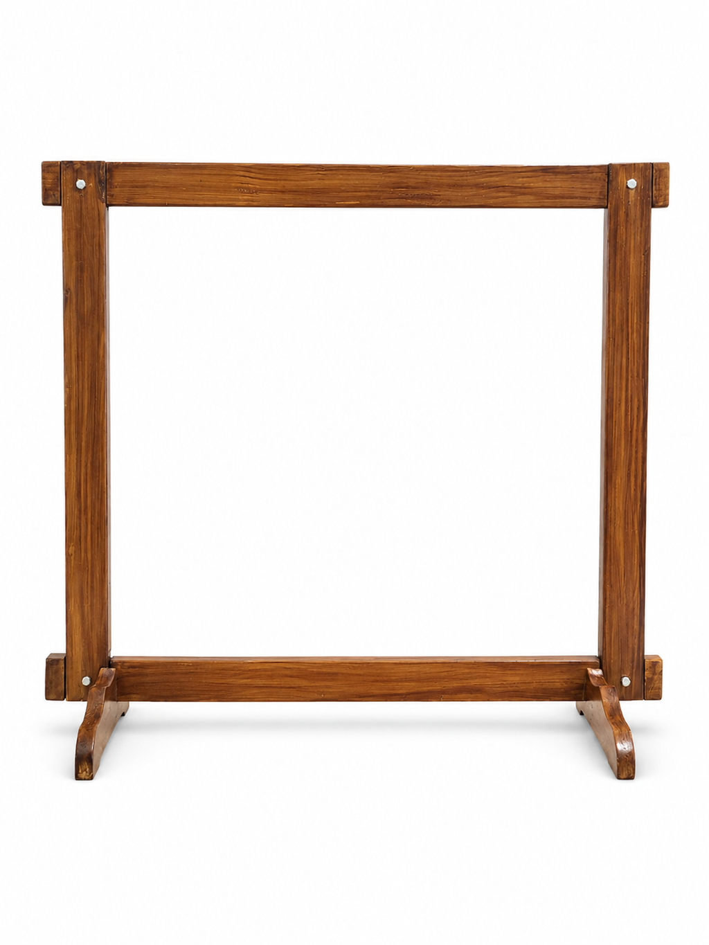 Handcrafted wooden festive display frame front view – hoWme