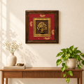 Handcrafted Bodhi tree with diya for wall décor – hoWme
