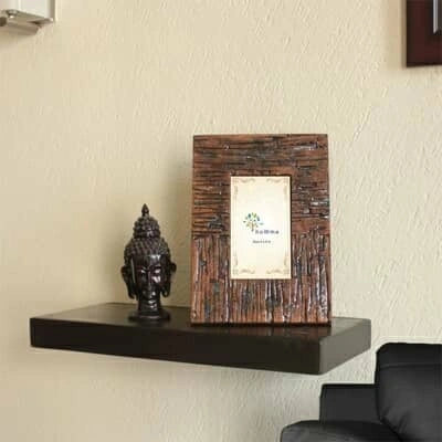 Handcrafted wooden Photo Frame Mystique with epoxy finish for table or shelf décor – hoWme