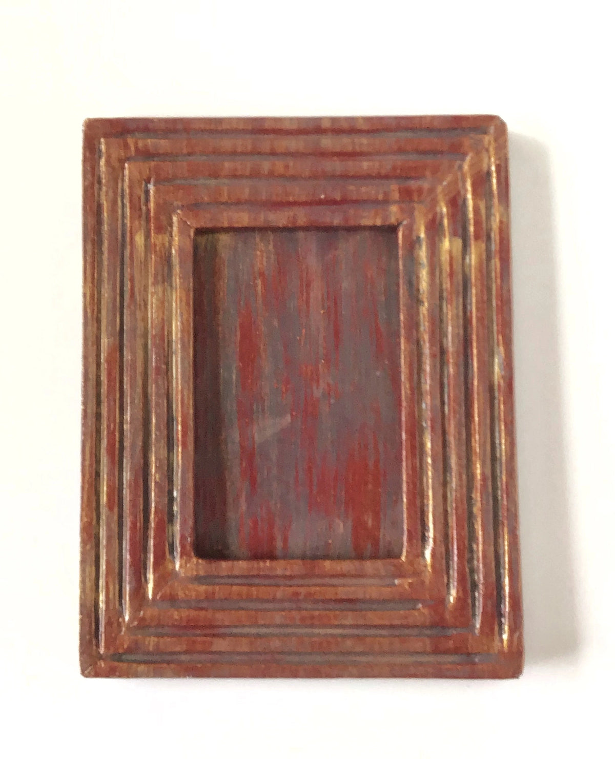 Handcrafted Brass Buddha artefact mounted in wooden frame for table or shelf décor – hoWme