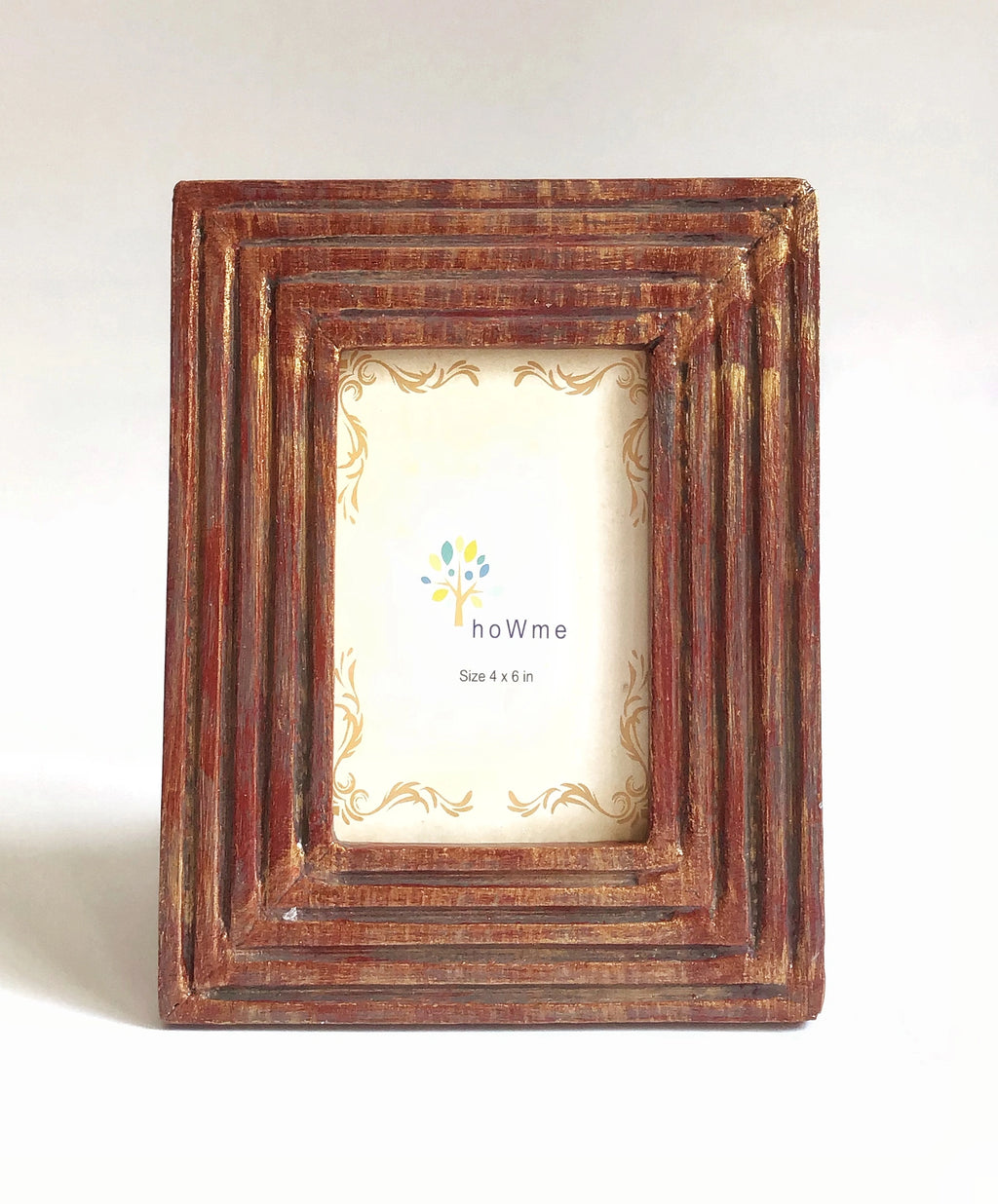 Wooden Buddha artefact frame handcrafted decor for table or shelf décor – hoWme
